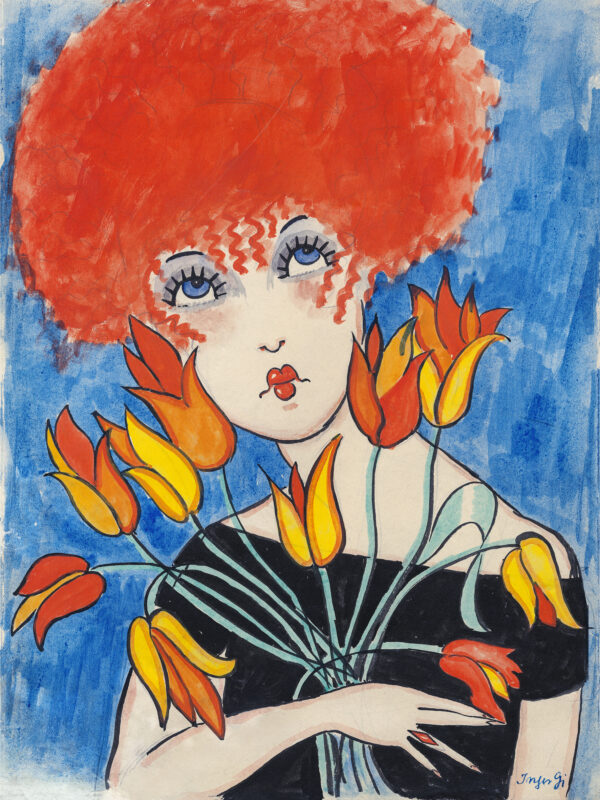 pigen med tulipanerne