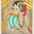 cowboy og harem, gjellerup, plakat